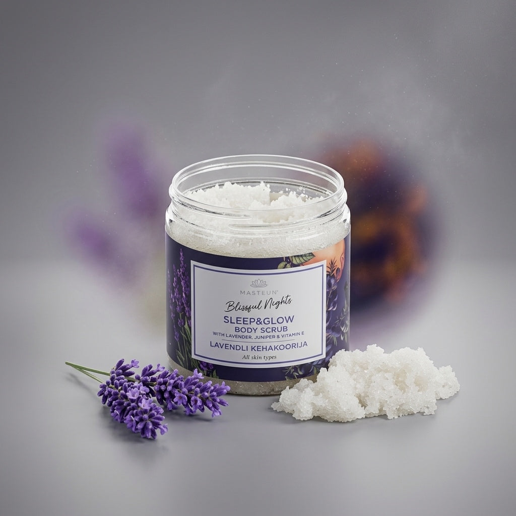 Gommage Corps Nuit Sereine — Lavande & Pamplemousse, 250 ml
