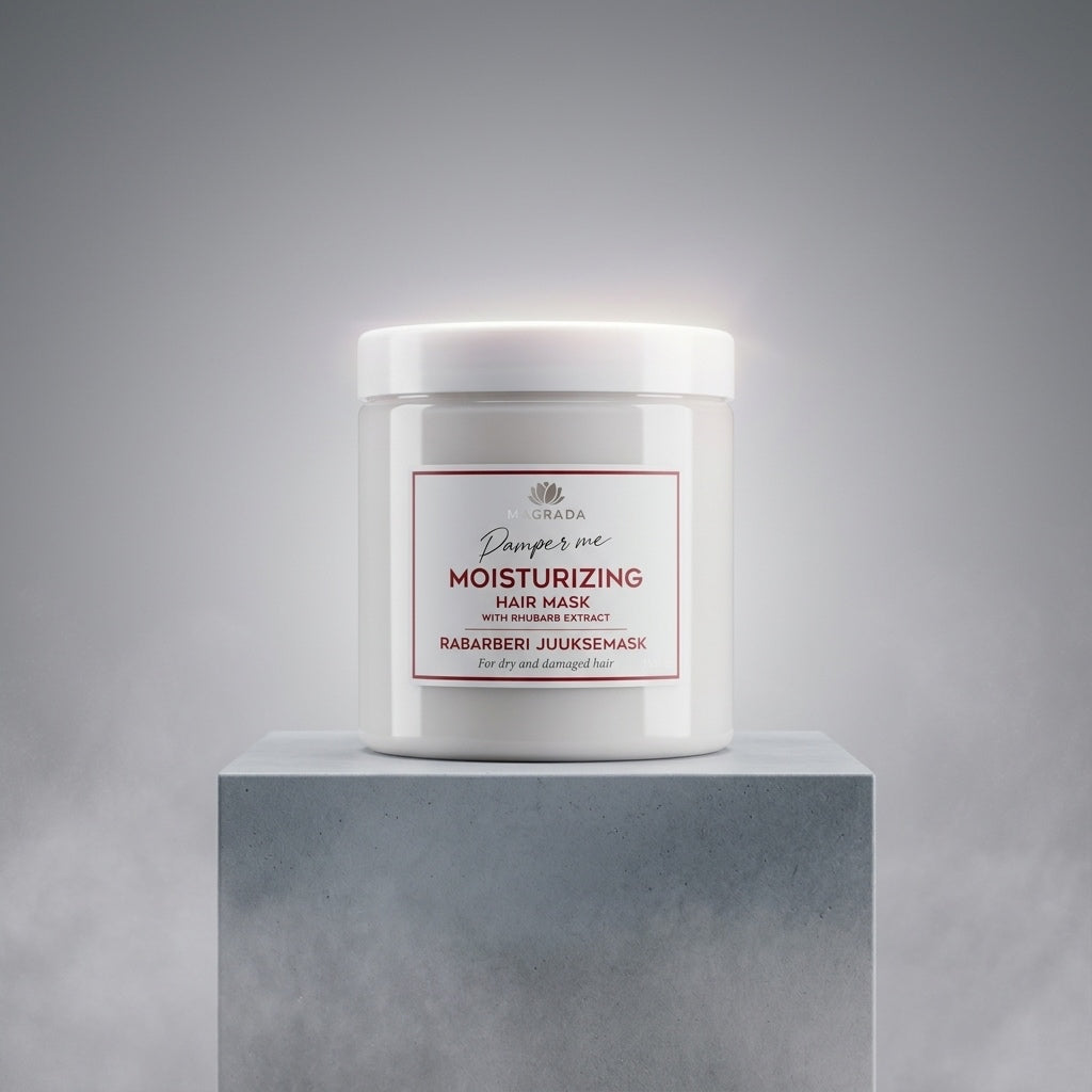 Masque Capillaire Rhubarbe & Huile de Ricin — 250 ml