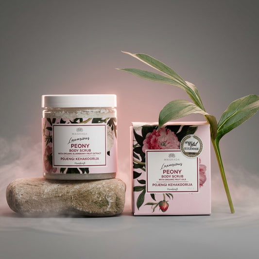 Gommage Corps Pivoine & Huiles Végétales — 250 ml