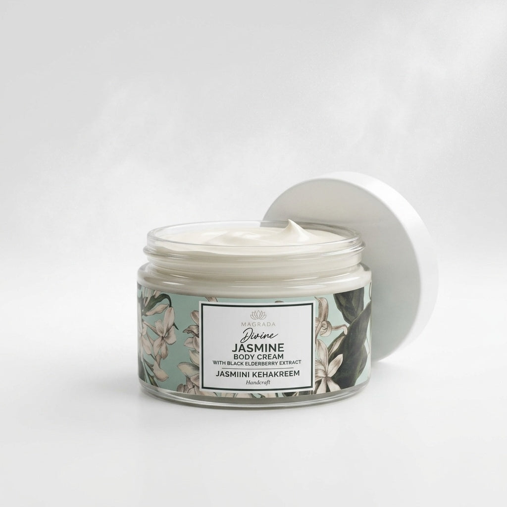 Crème Corps Jasmin & Sureau Noir — 200 ml