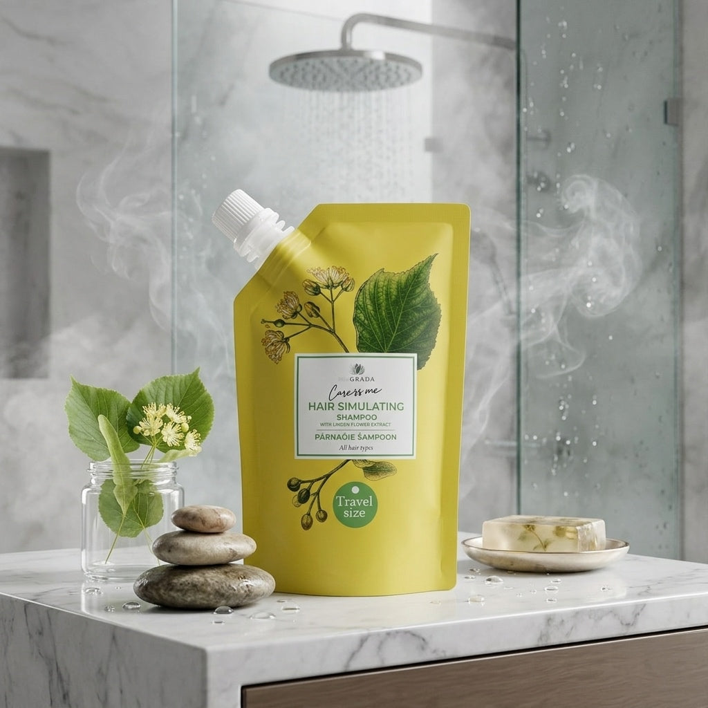 Shampoing Vitalité au Tilleul & Bouleau — Voyage 100 ml