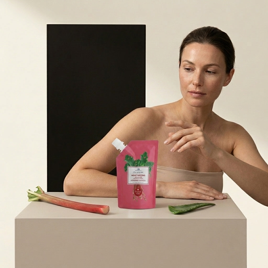 Shampoing Hydratant à la Rhubarbe — Voyage 100 ml