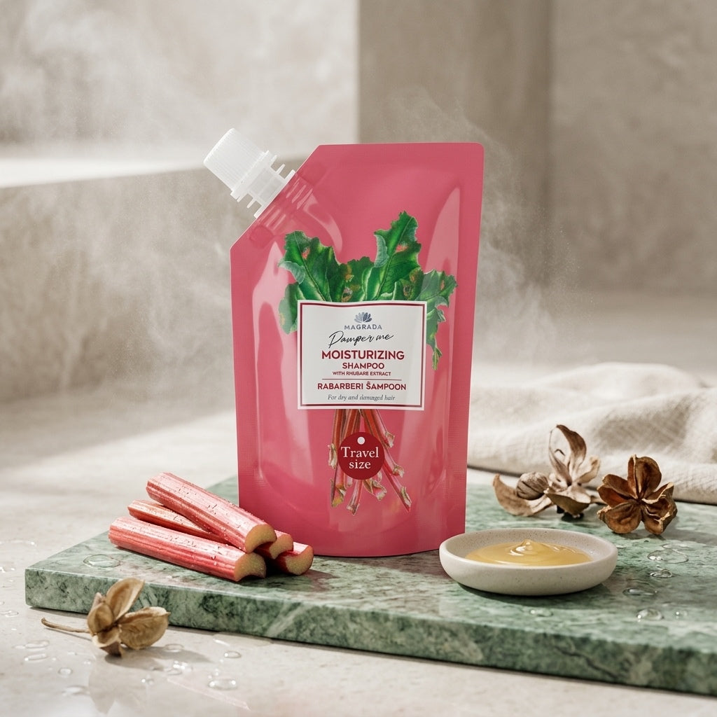 Shampoing Hydratant à la Rhubarbe — Voyage 100 ml