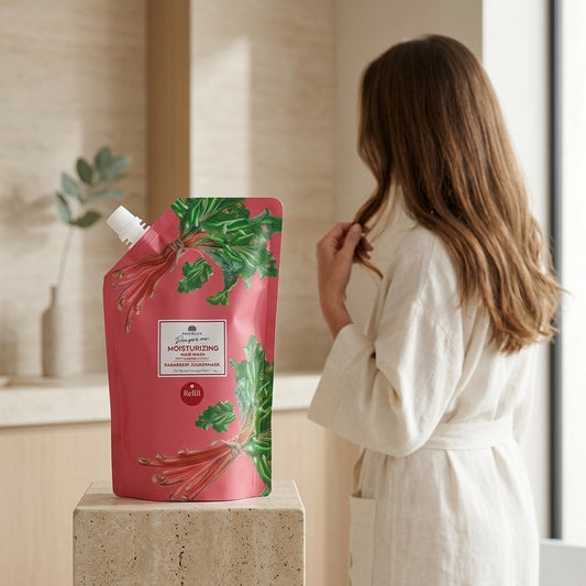 Recharge Masque Capillaire Rhubarbe et Huile de Ricin — 500 ml