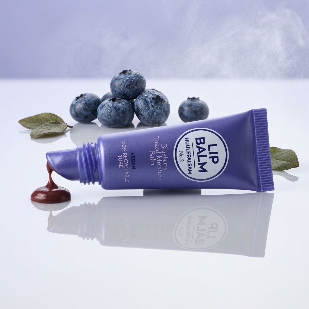 Baume Lèvres Teinté Myrtille — 100 % Naturel
