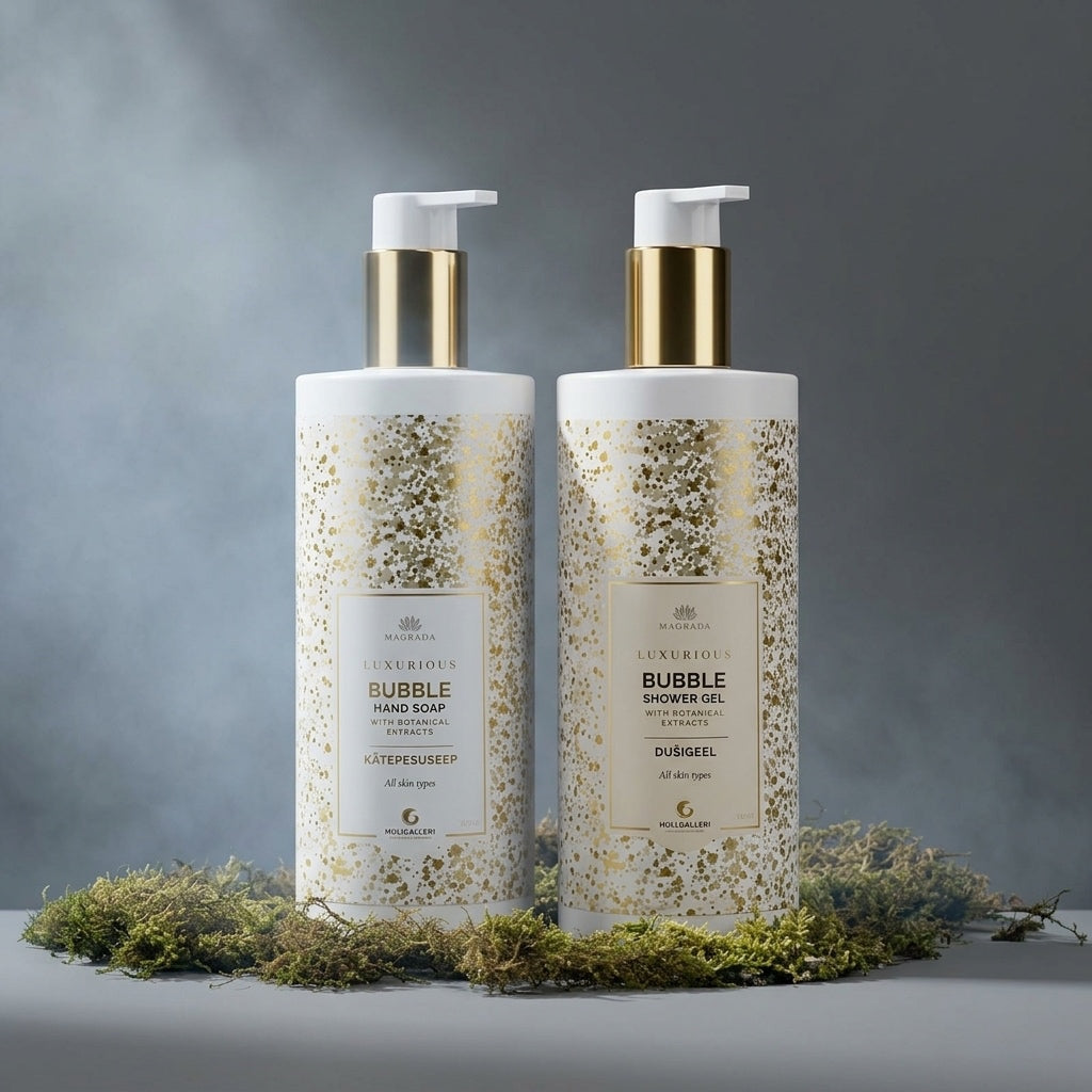 Gel Douche BUBBLE au Genévrier et Aloe Vera — 400 ml