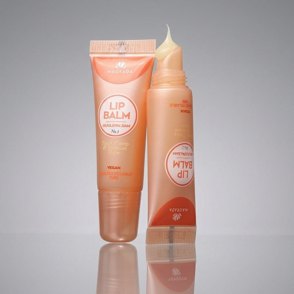Baume Lèvres à la Pêche — 100 % Naturel