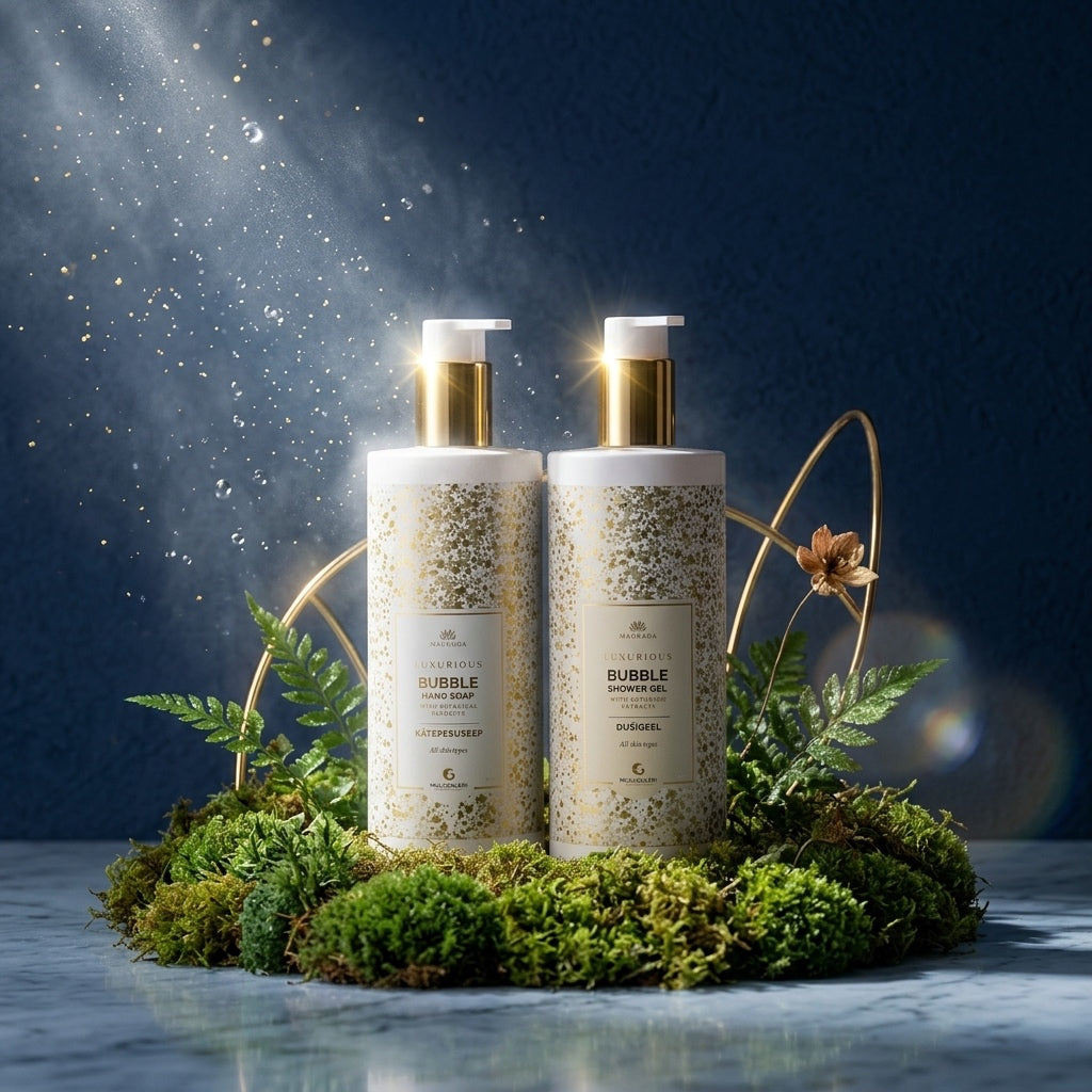 Gel Douche BUBBLE au Genévrier et Aloe Vera — 400 ml