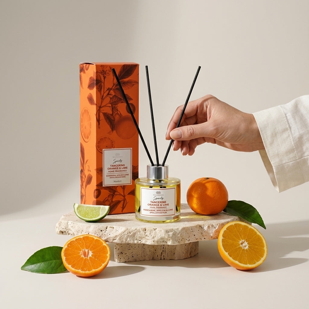 Diffuseur Maison ÉLAN — Mandarine, Orange & Citron Vert, 100 ml