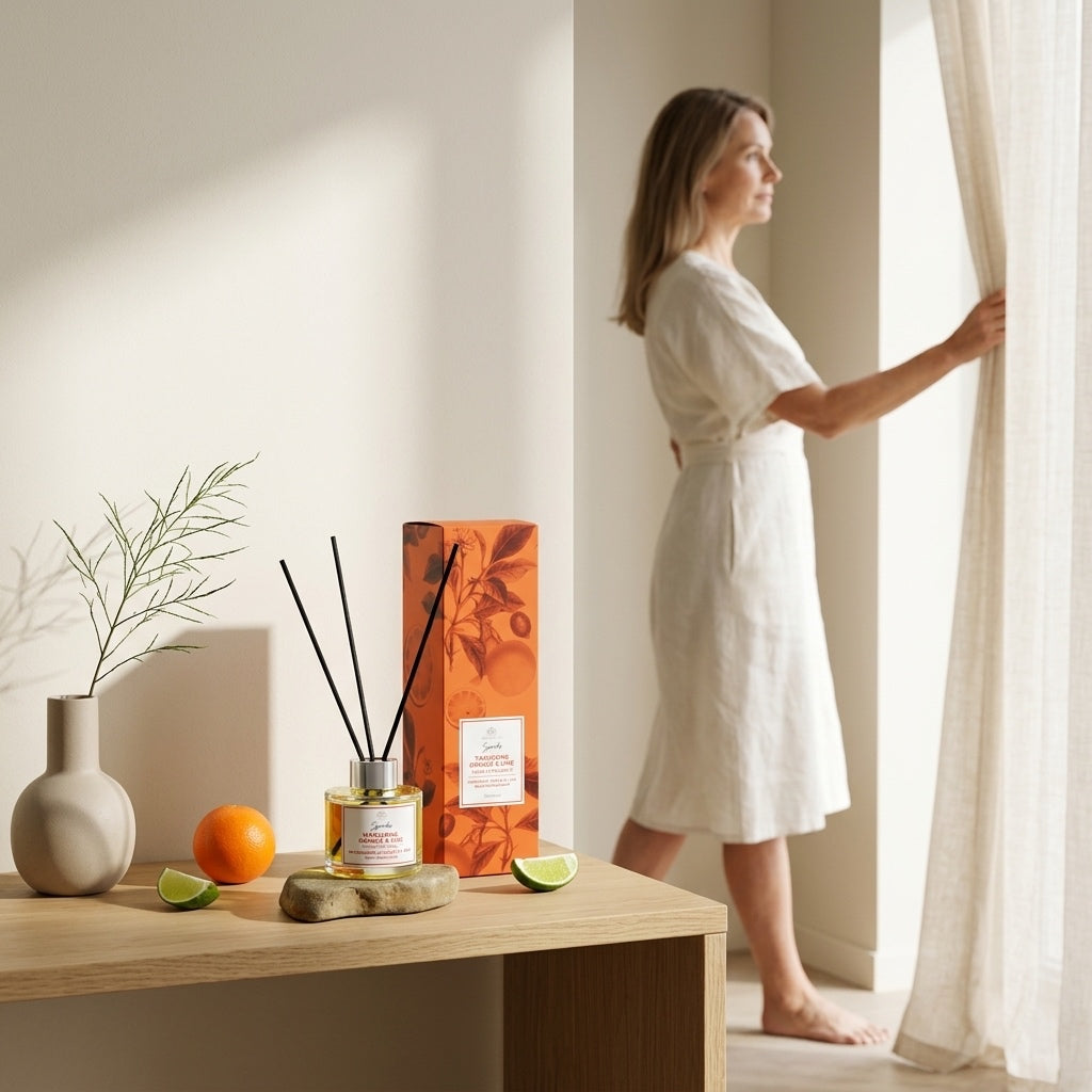 Diffuseur Maison ÉLAN — Mandarine, Orange & Citron Vert, 100 ml