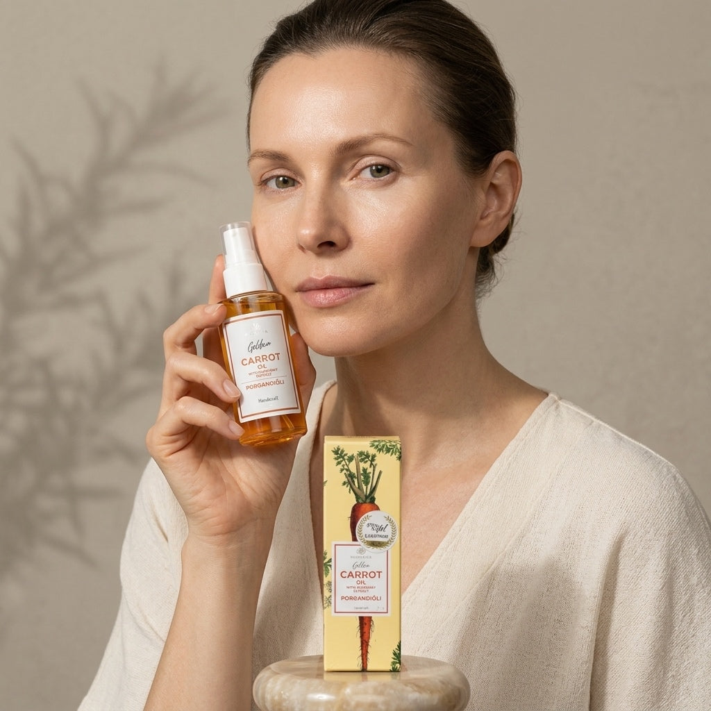 Huile Éclat Carotte & Romarin — 75 ml