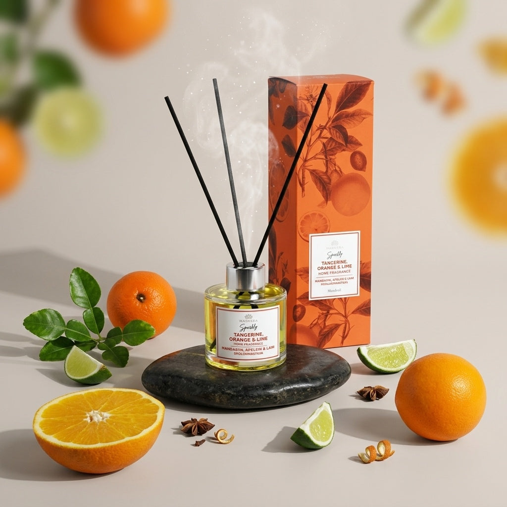Diffuseur Maison ÉLAN — Mandarine, Orange & Citron Vert, 100 ml