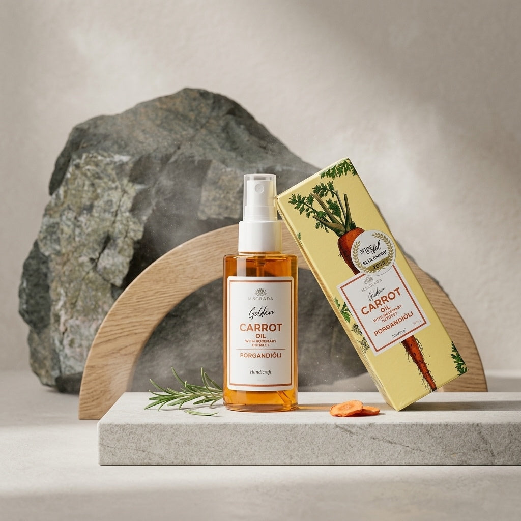 Huile Éclat Carotte & Romarin — 75 ml