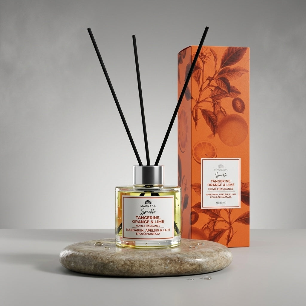 Diffuseur Maison ÉLAN — Mandarine, Orange & Citron Vert, 100 ml