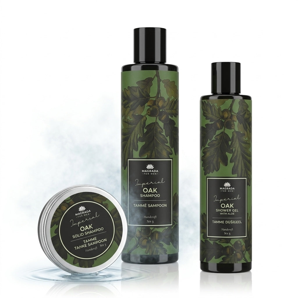 Coffret Rituel Homme IMPERIAL — Chêne & Osmanthus