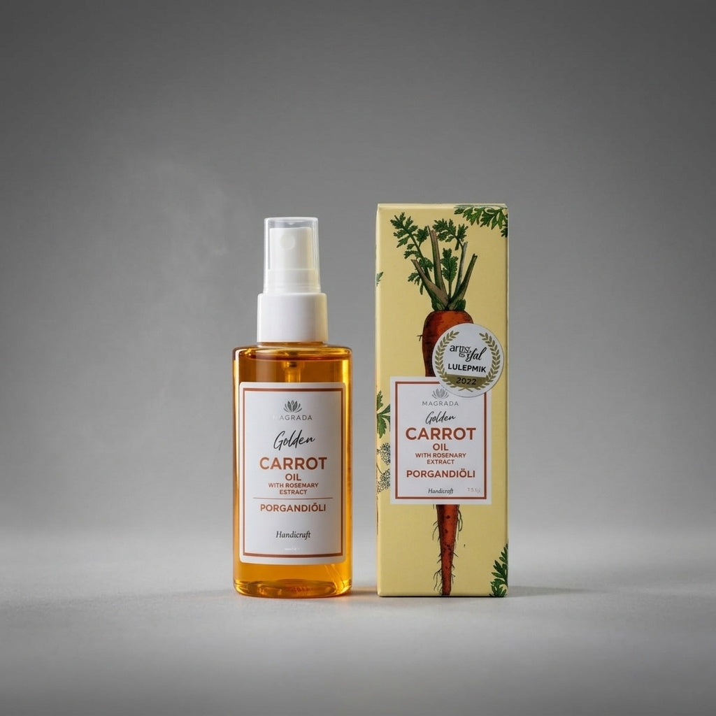 Huile Éclat Carotte & Romarin — 75 ml