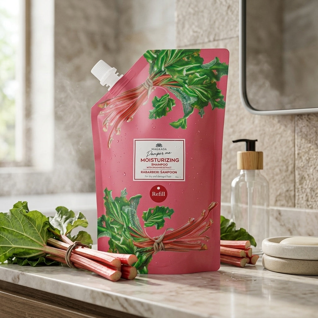 Recharge Shampoing Rhubarbe 500 ml
