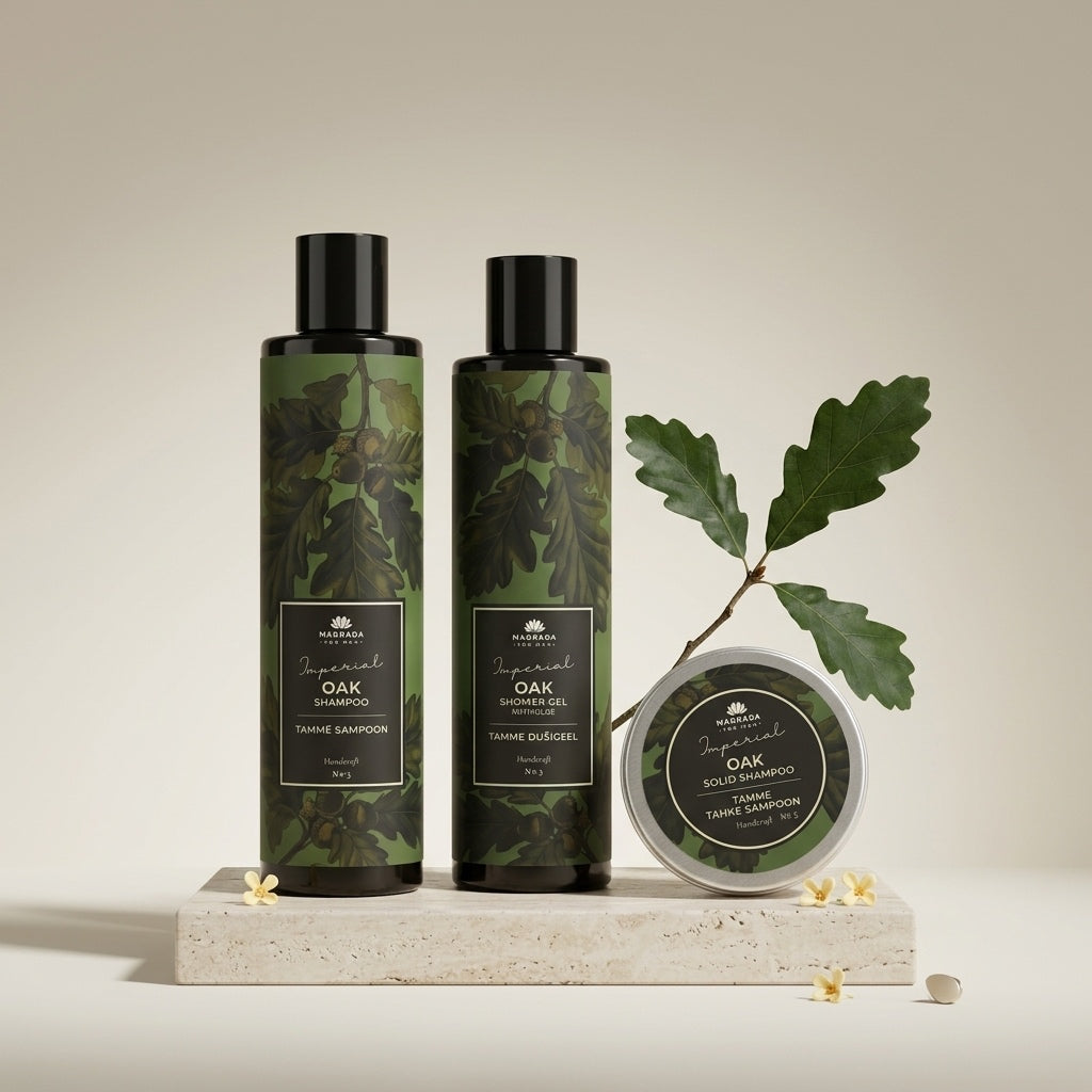 Coffret Rituel Homme IMPERIAL — Chêne & Osmanthus