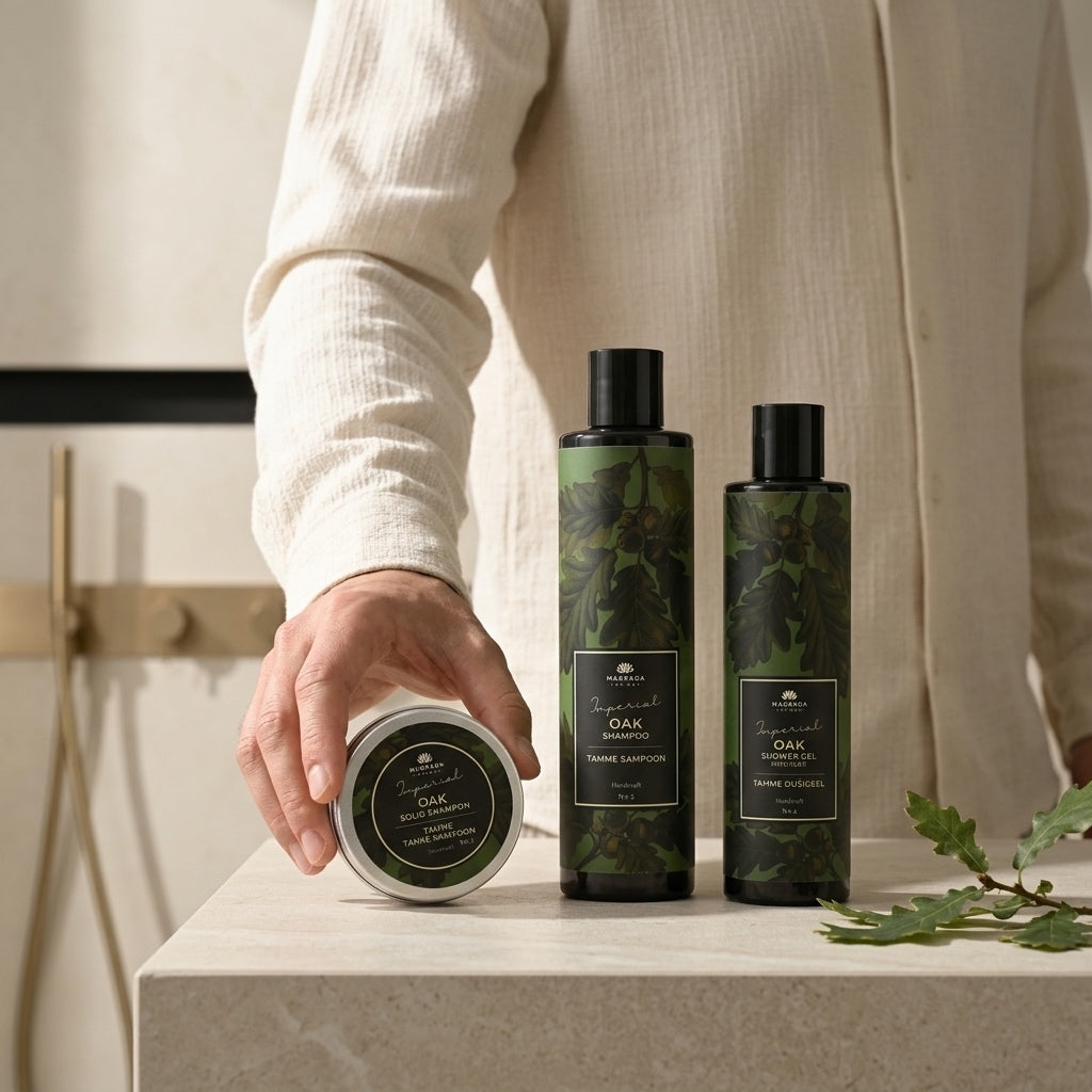 Coffret Rituel Homme IMPERIAL — Chêne & Osmanthus
