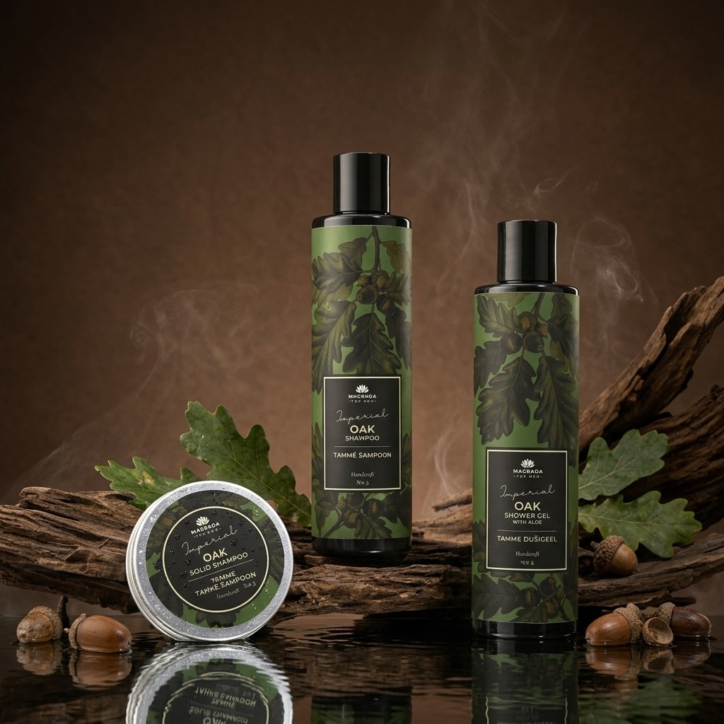 Coffret Rituel Homme IMPERIAL — Chêne & Osmanthus