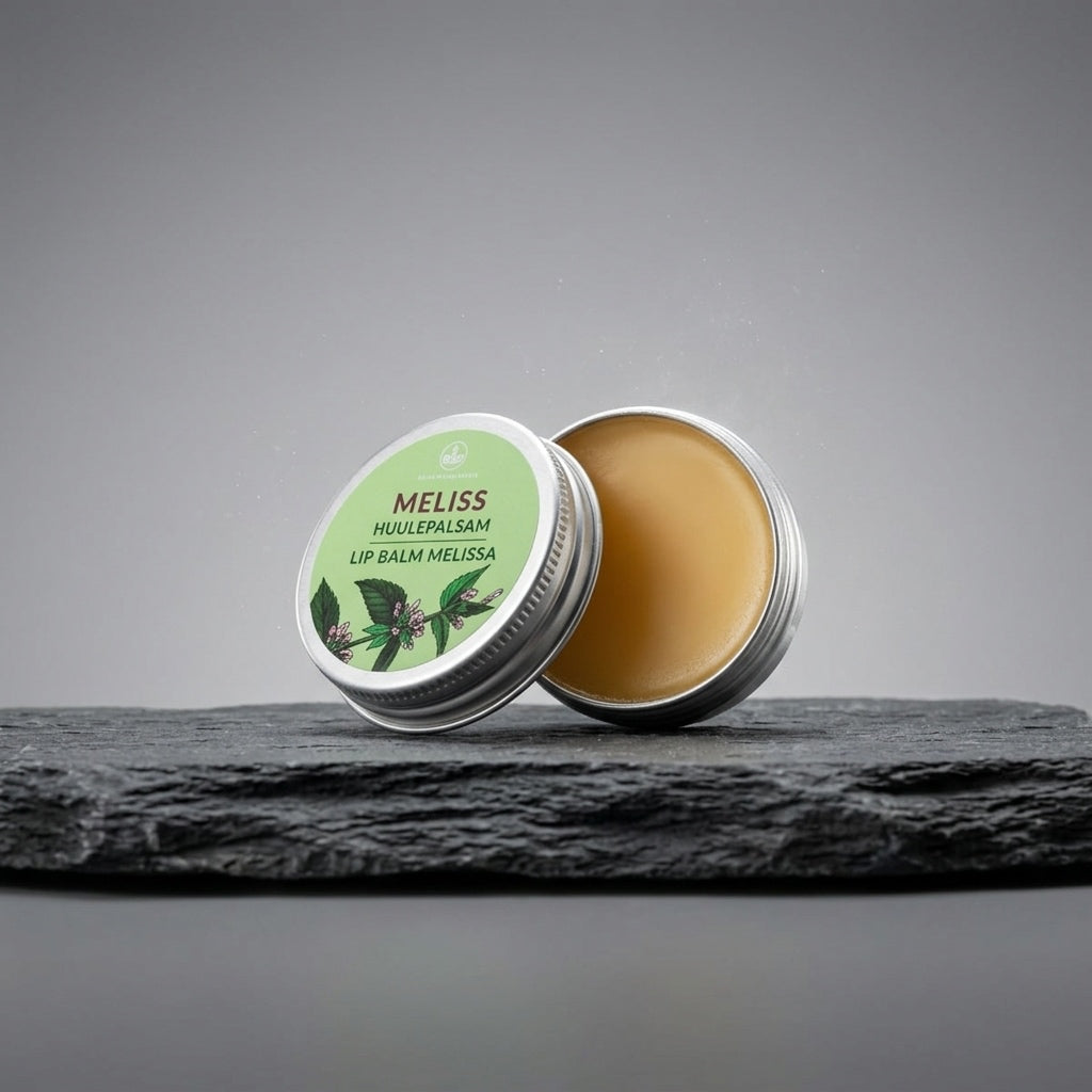 Baume Lèvres Mélisse & Huiles Botaniques — 100 % Naturel