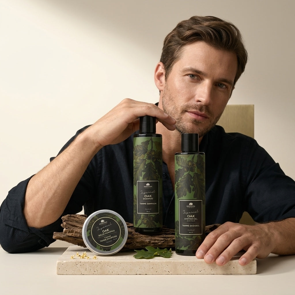 Coffret Rituel Homme IMPERIAL — Chêne & Osmanthus