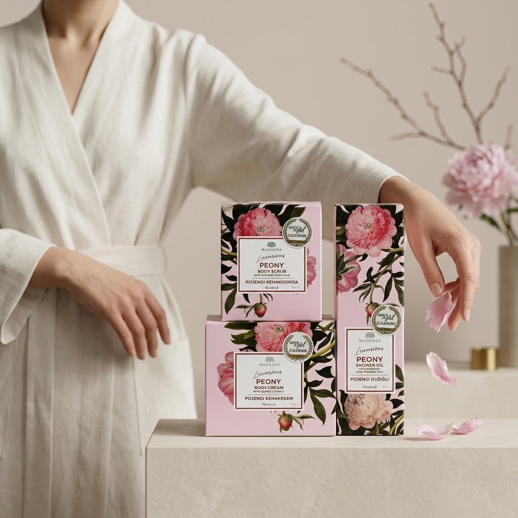 Coffret Corps SMOOTH & MOISTURE — Rituel Pivoine
