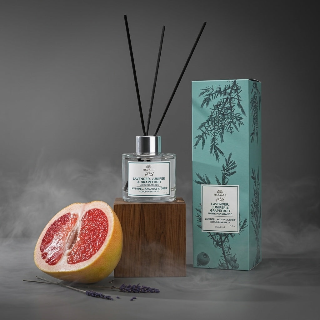Diffuseur Maison DOUCEUR — Lavande, Genévrier & Pamplemousse, 100 ml