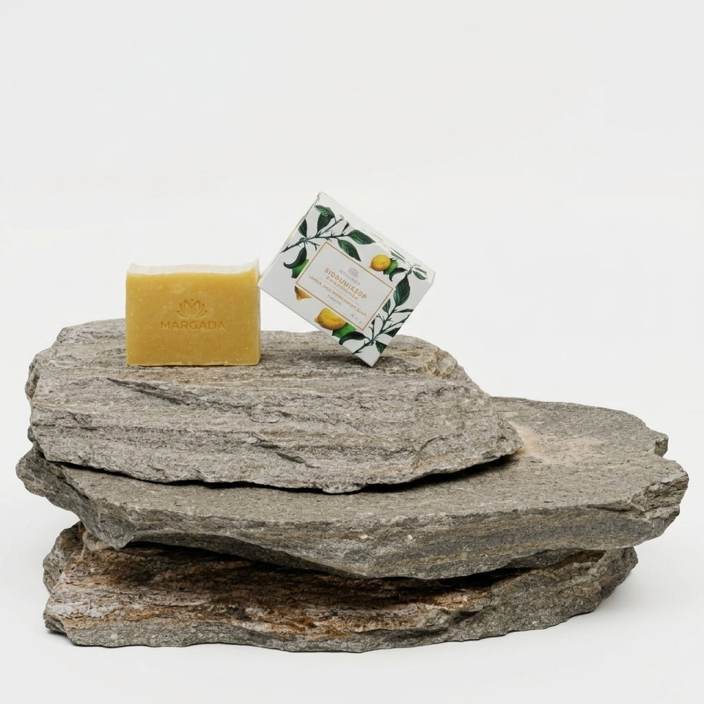 Savon Tonique Citron & Menthe — 100 % Naturel