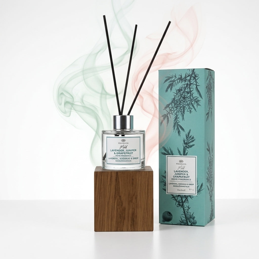 Diffuseur Maison DOUCEUR — Lavande, Genévrier & Pamplemousse, 100 ml