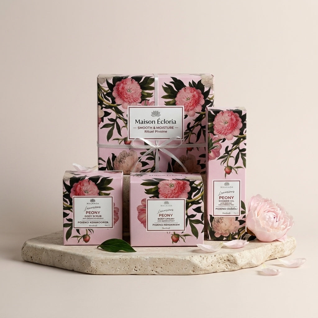 Coffret Corps SMOOTH & MOISTURE — Rituel Pivoine