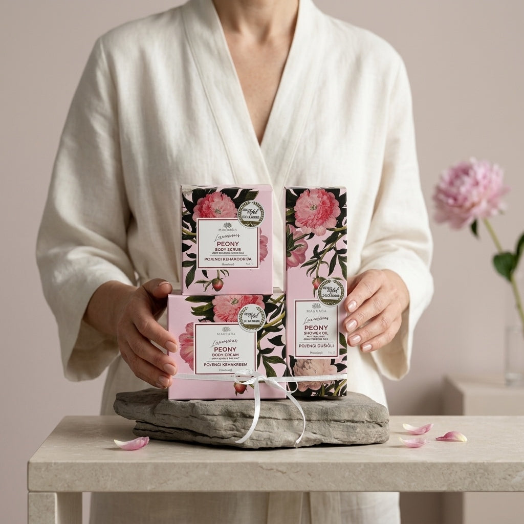 Coffret Corps SMOOTH & MOISTURE — Rituel Pivoine