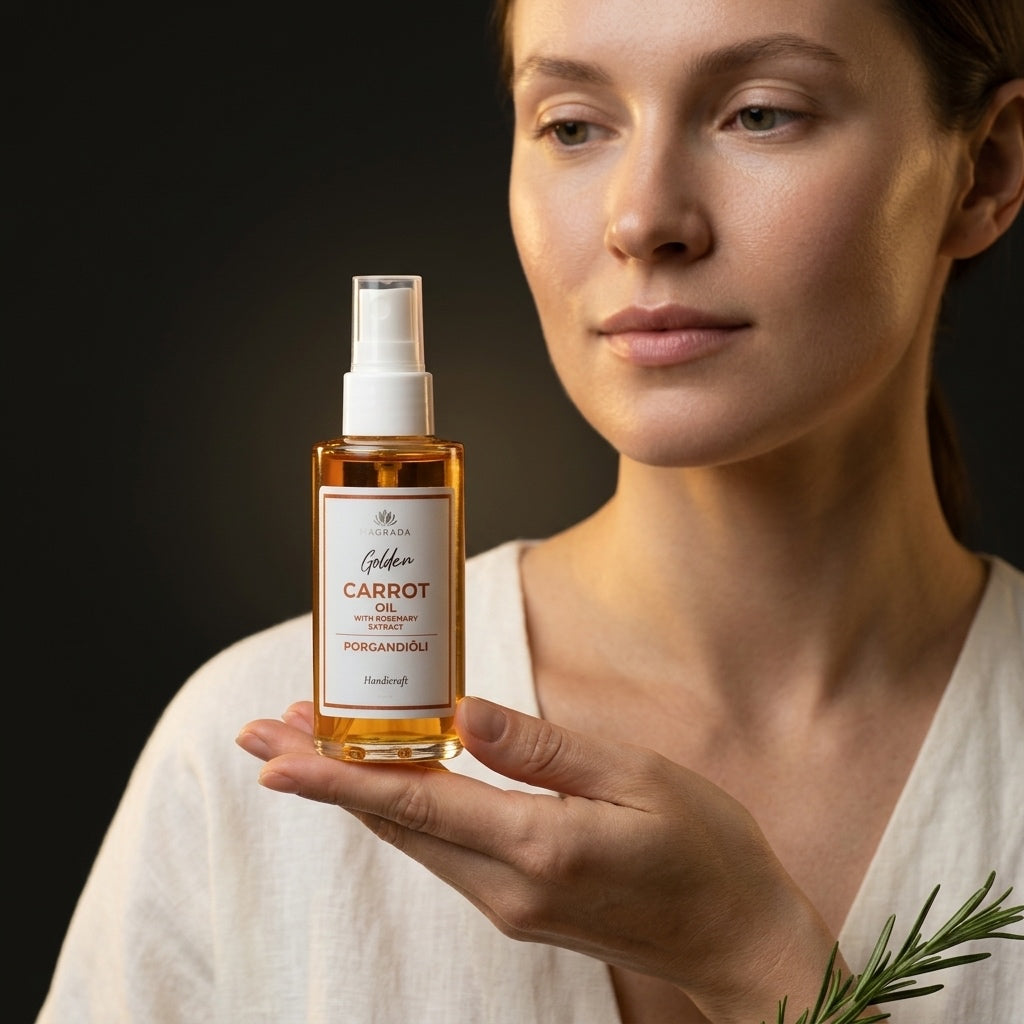 Huile Éclat Carotte & Romarin — 75 ml