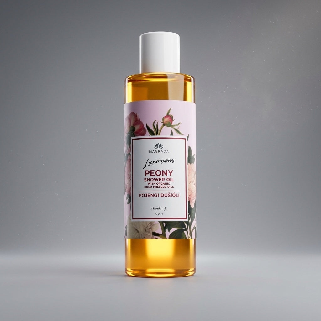 Huile de Douche Pivoine & Huiles Végétales — 200 ml
