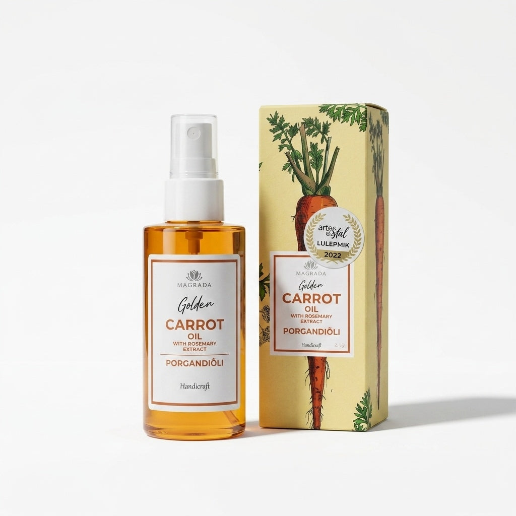 Huile Éclat Carotte & Romarin — 75 ml