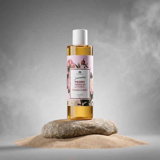 Huile de Douche Pivoine & Huiles Végétales — 200 ml