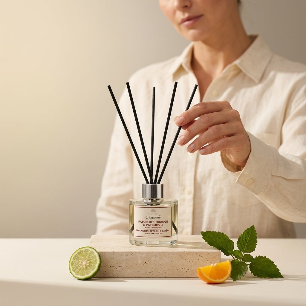 Diffuseur Maison — Bergamote, Orange & Patchouli, 100 ml