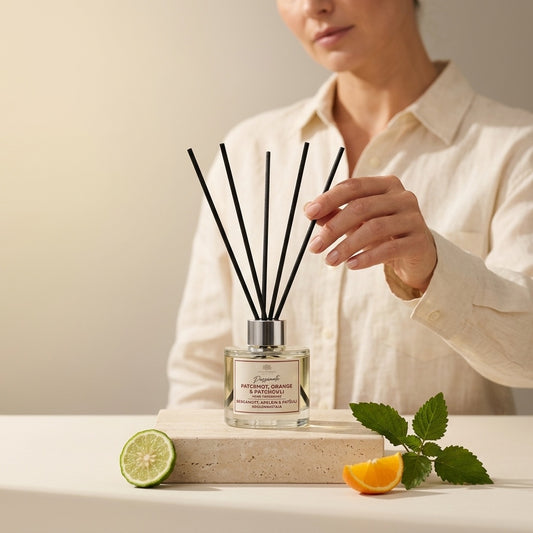 Diffuseur Maison — Bergamote, Orange & Patchouli, 100 ml