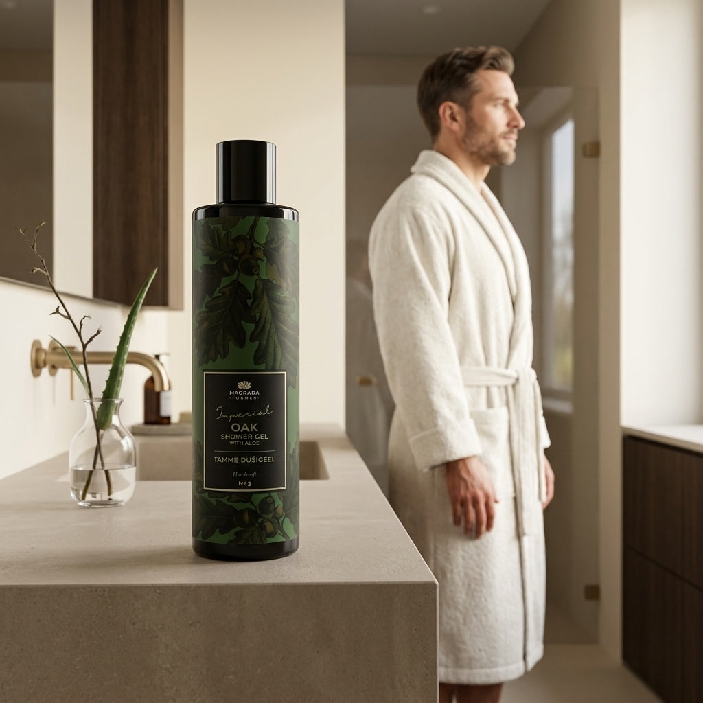 Gel Douche Homme IMPERIAL au Chêne & Aloe Vera — 250 ml