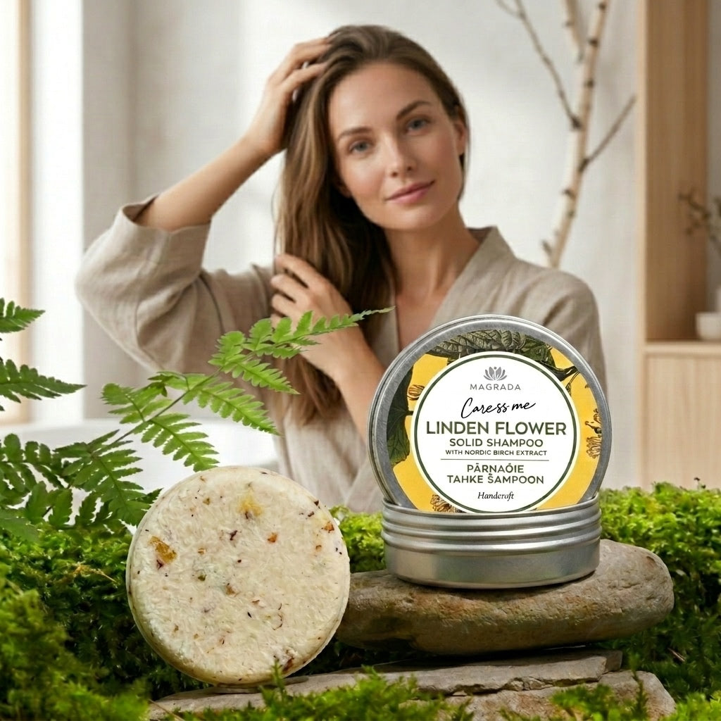 Shampoing Solide Tilleul & Bouleau — 58 g