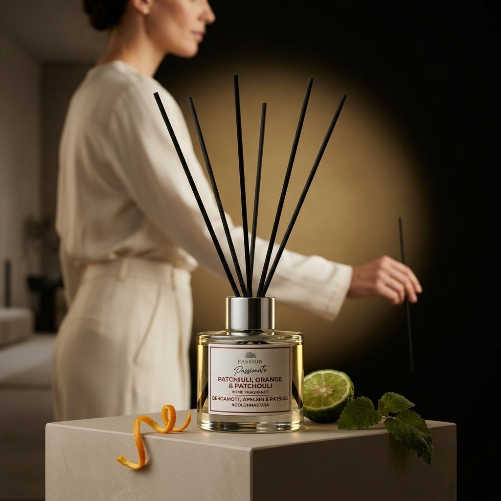 Diffuseur Maison — Bergamote, Orange & Patchouli, 100 ml