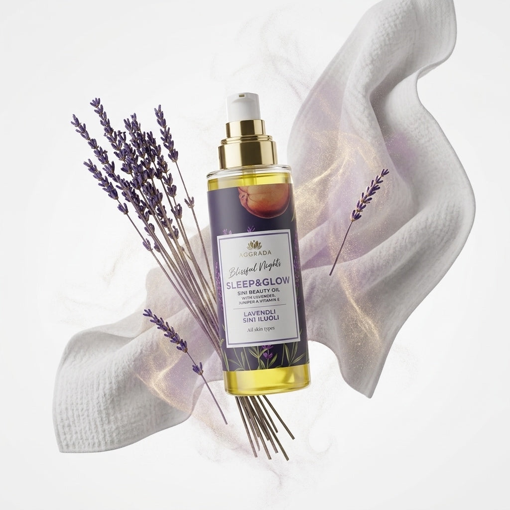 Huile Corps Nuit Sereine à la Lavande & Vitamine E — 100 ml