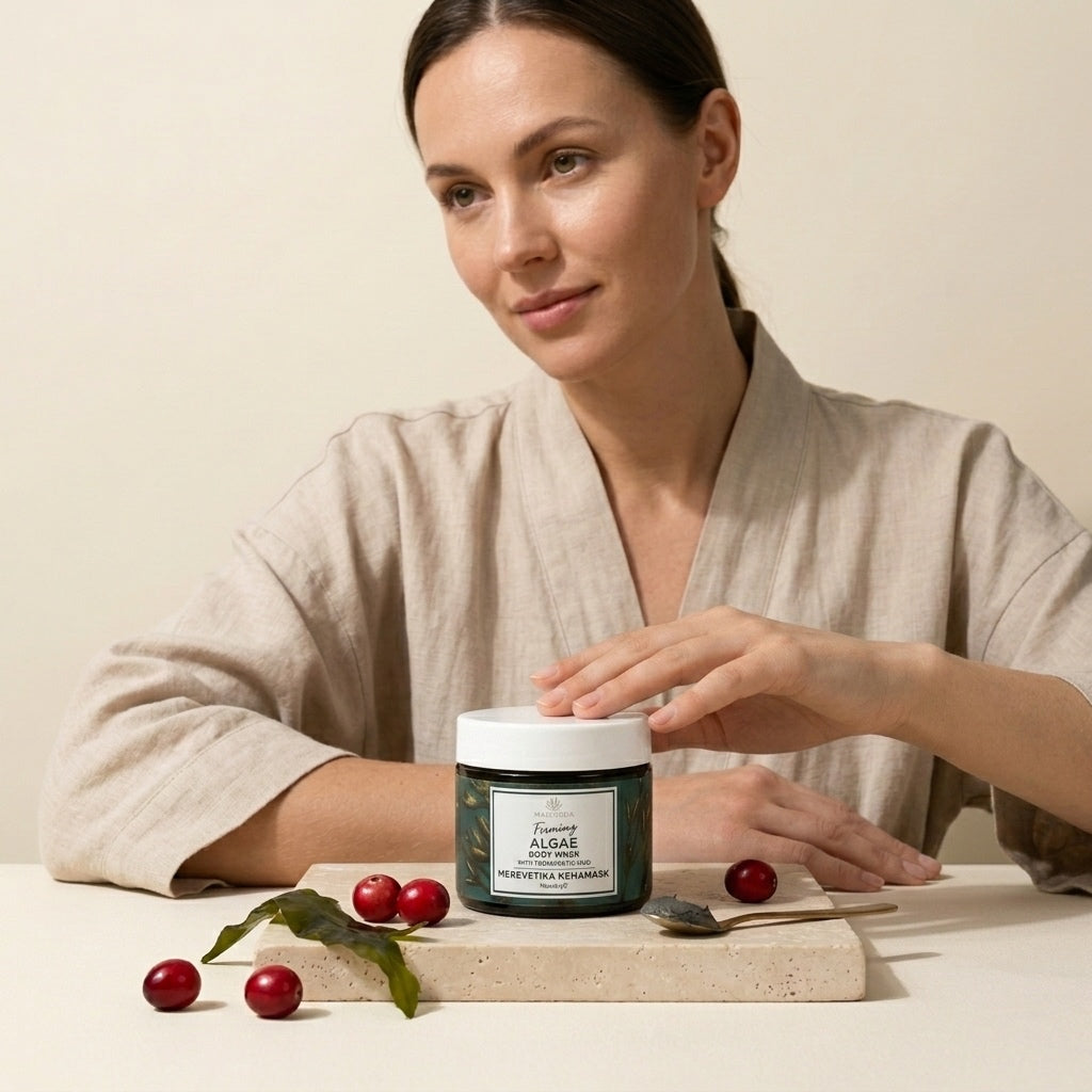 Masque Corps Raffermissant à la Boue Marine & Canneberge — 200 ml