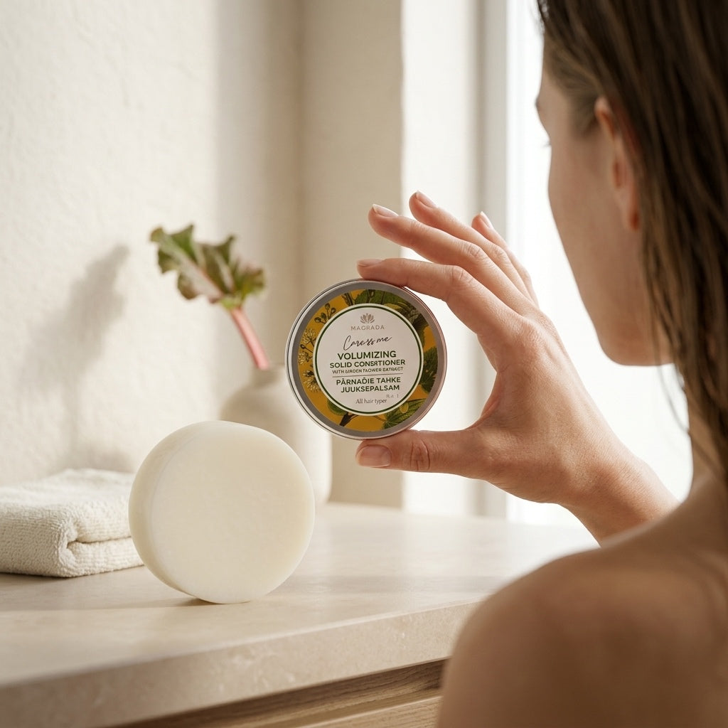 Après-Shampoing Solide au Tilleul — 50 g